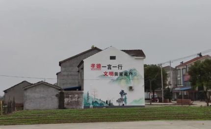 鹿邑新农村墙绘